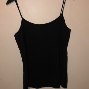 Black tank top